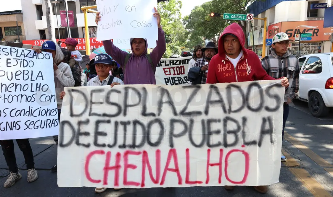 Desplazados esperan que su situación se resuelva