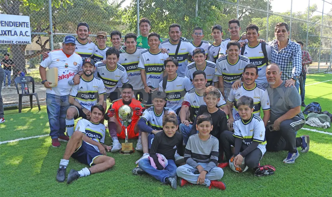 Coratux se proclamó campeón invicto