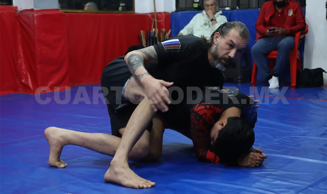 Hermosillo dio cátedra de Jiu Jitsu Brasileño