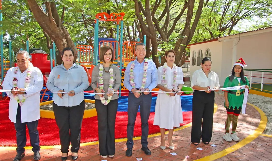 Inaugura REC reconstrucción de Casa Hogar Infantil