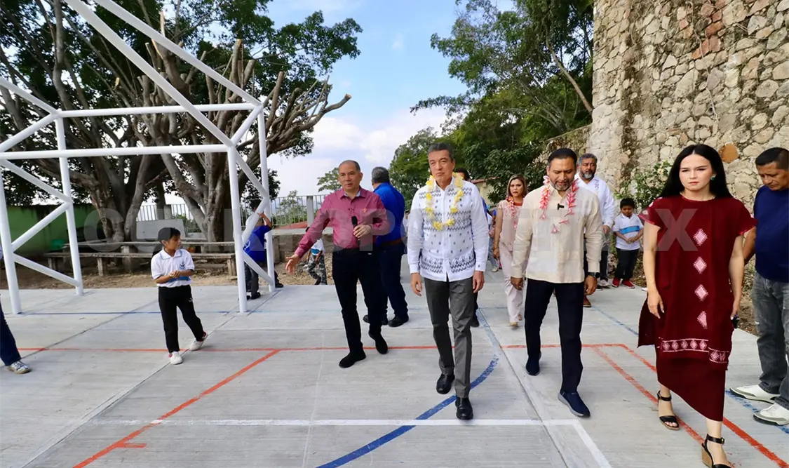 Inaugura Rutilio Escandón infraestructura educativa