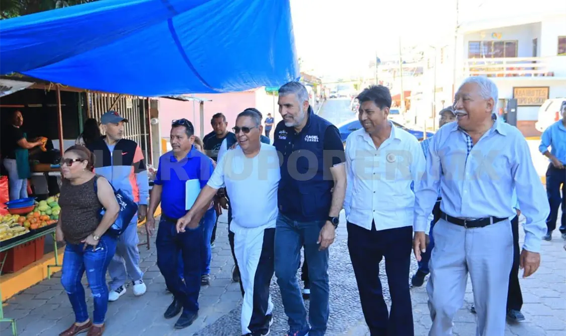Recuperamos espacios públicos: Ángel Torres