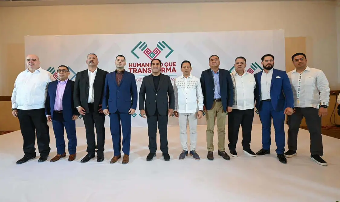 Eduardo Ramírez presenta al Gabinete de Seguridad que lo acompañará en su gobierno