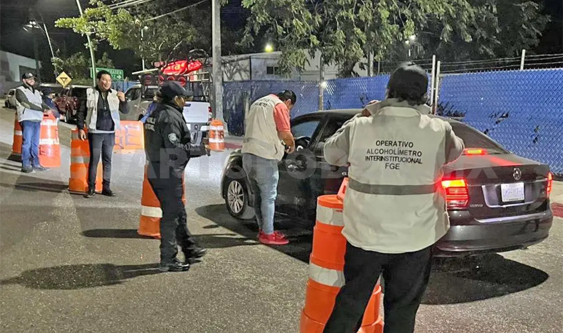 Continúan impulsando el Operativo Alcoholímetro