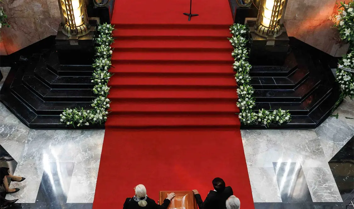 Despiden a la musa eterna en Bellas Artes
