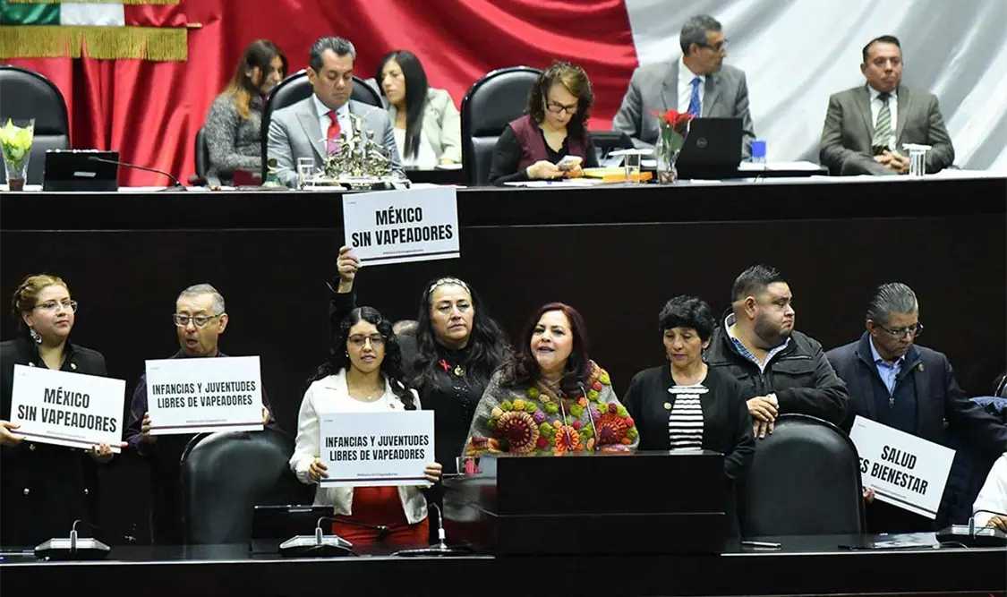 Avalan prohibir vapeadores y uso ilícito de fentanilo