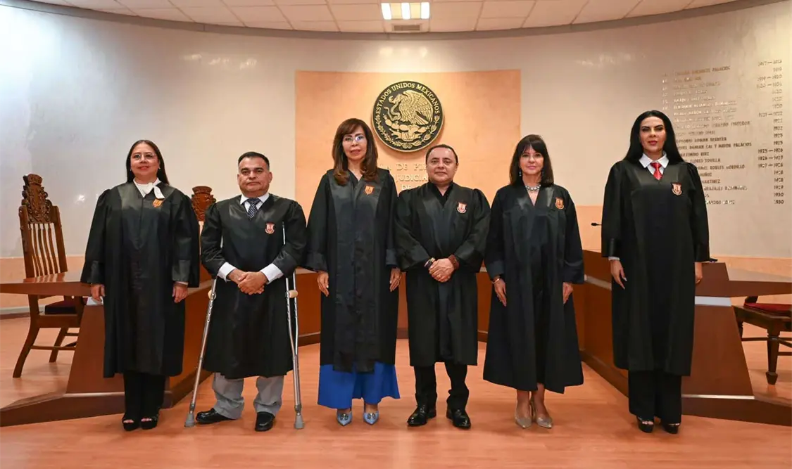 Juan Carlos Moreno Guillén, presidente del Poder Judicial de Chiapas