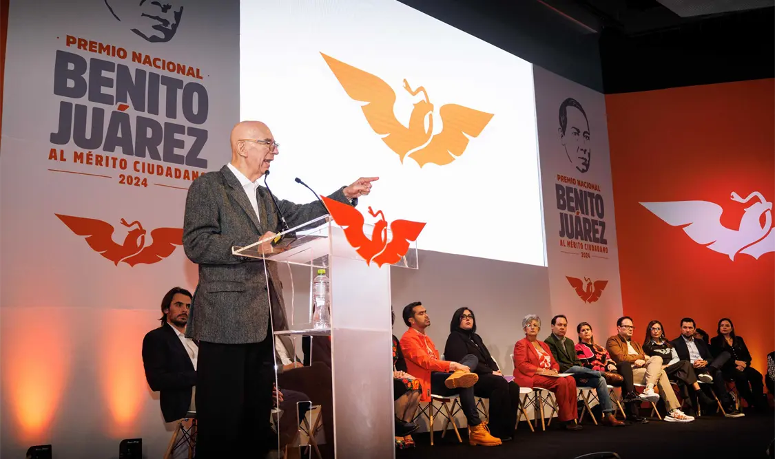 “México tiene que salir adelante y va a salir adelante, no es el primer momento de aciago en la historia del país”, dijo Dante Delgado. El Universal