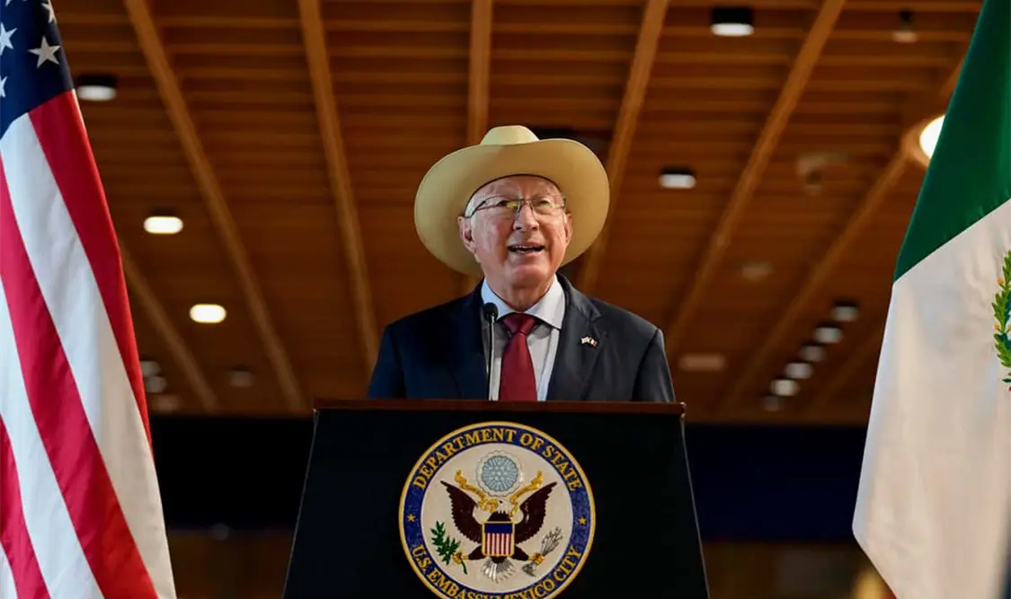 Ken Salazar, embajador de Estados Unidos en México. Cortesía