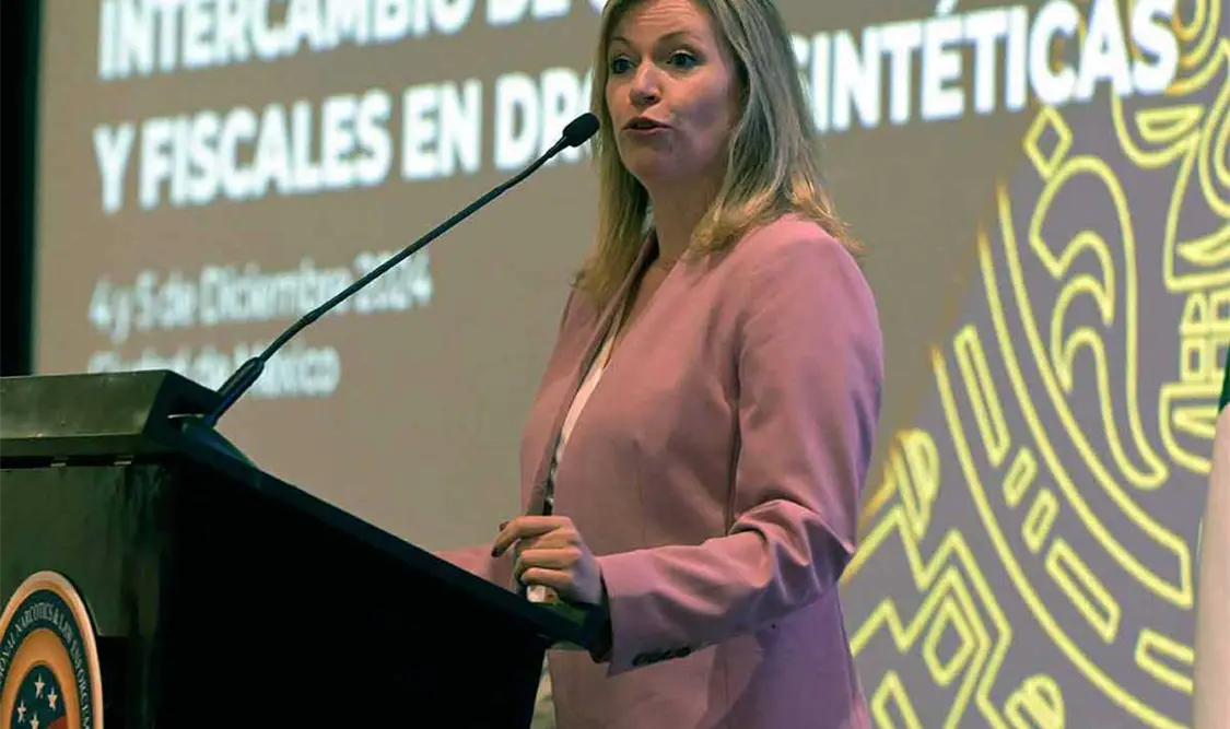 Reconocen a México por combate a fentanilo