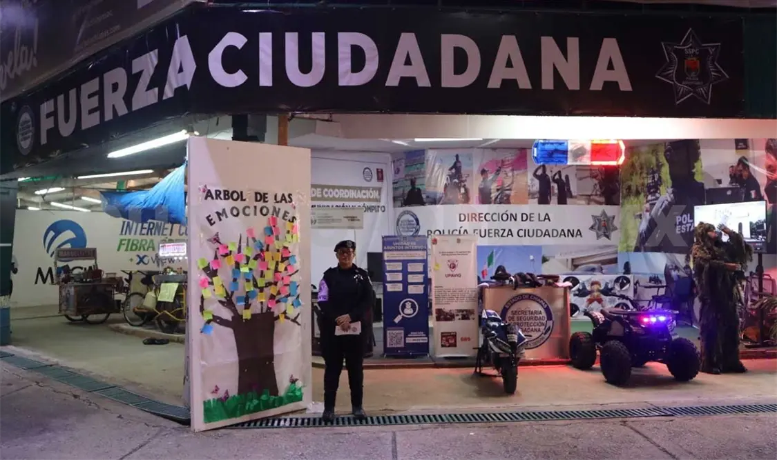 Promueven prevención del delito en la feria