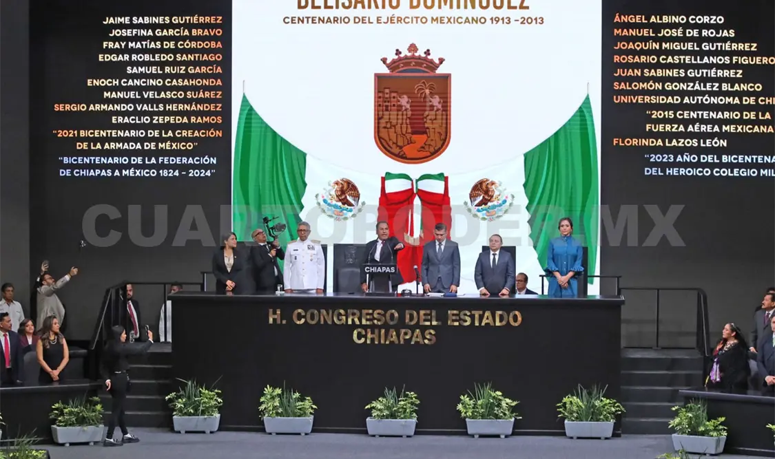 Eduardo Ramírez, gobernador de Chiapas