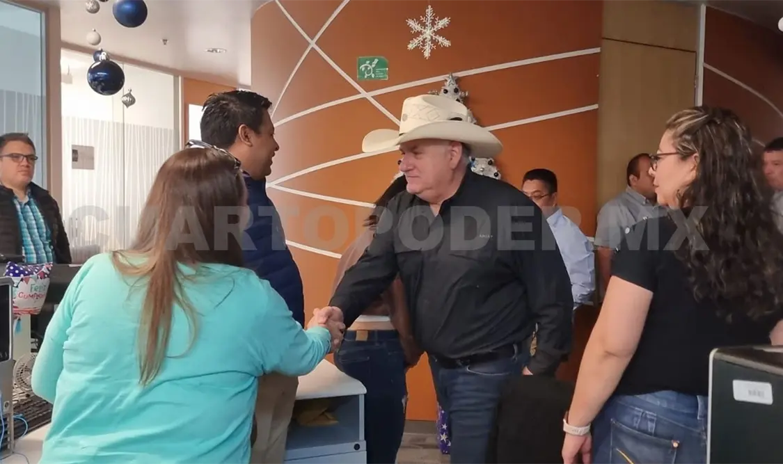 Secretario de Finanzas recorre las instalaciones
