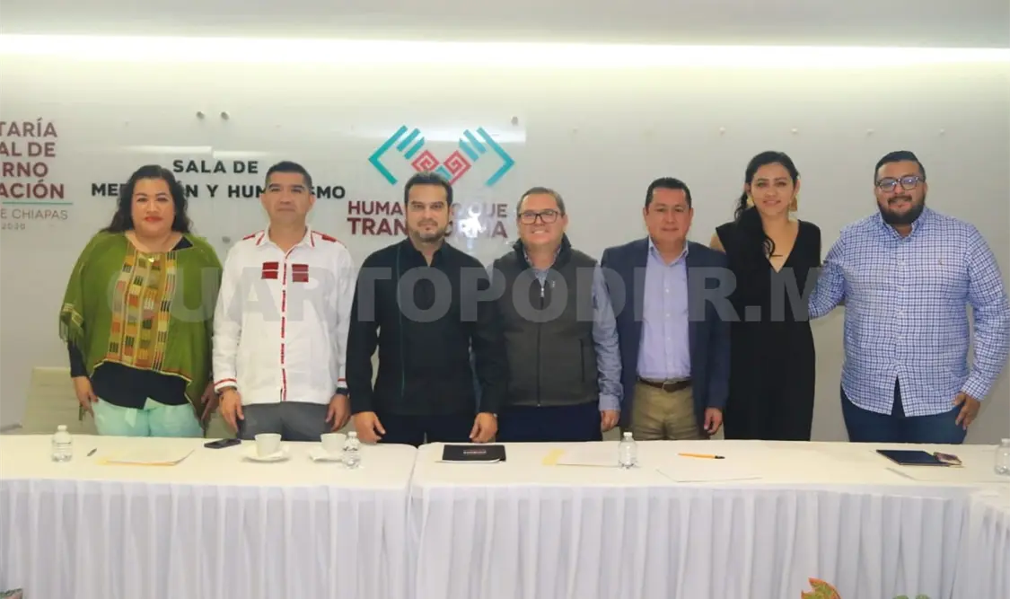 Realiza Secretaría mesa de trabajo para programa “Chiapas Puede”
