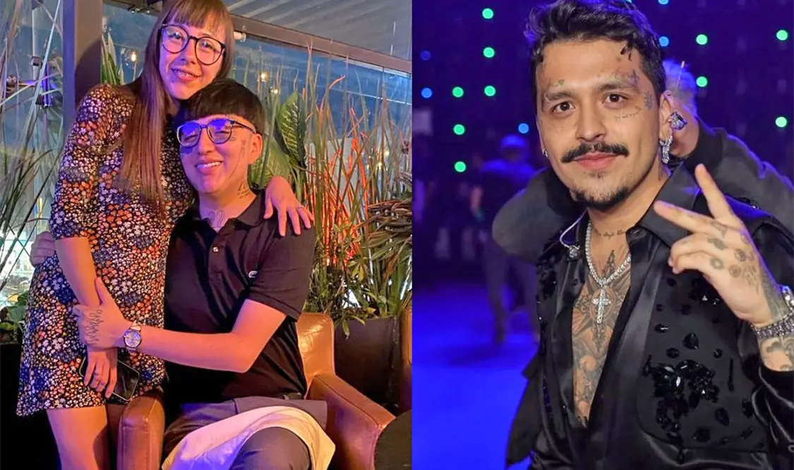 Dicen que Nodal andaba de coqueto