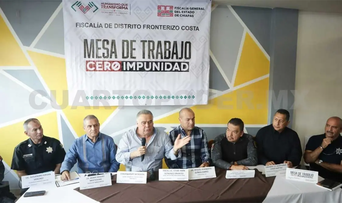 Operativos por mar, tierra y aire en la Frontera Sur