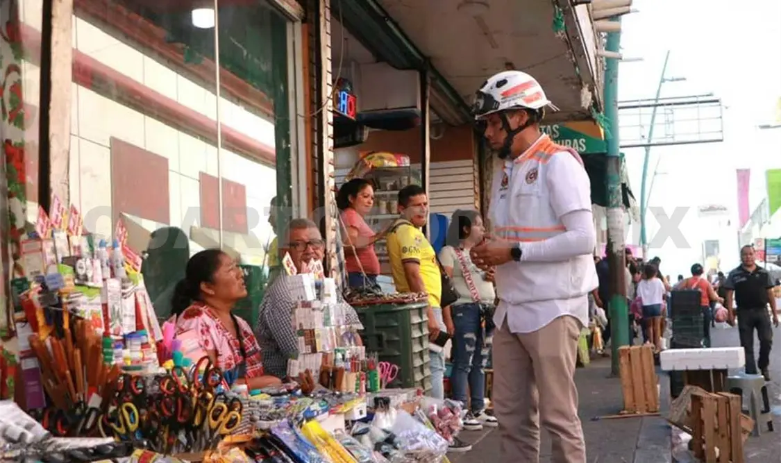 Realizan Operativo Pirotecnia en Tuxtla