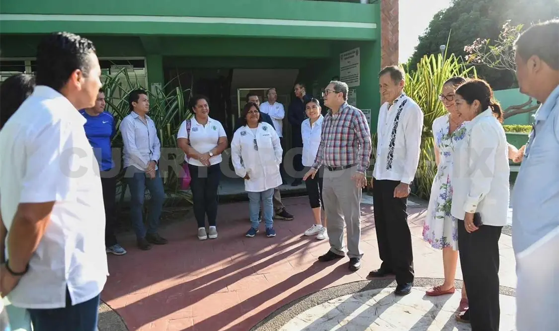 Realiza el rector gira de trabajo en el Campus IV
