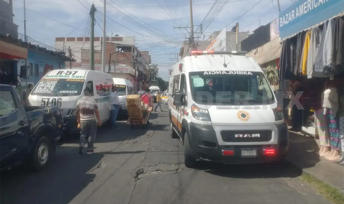 Atropella colectivo a menor de edad