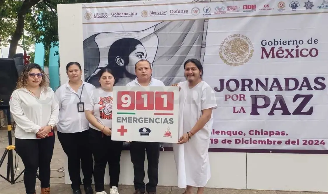 Participa en La Jornada por la Paz en Palenque
