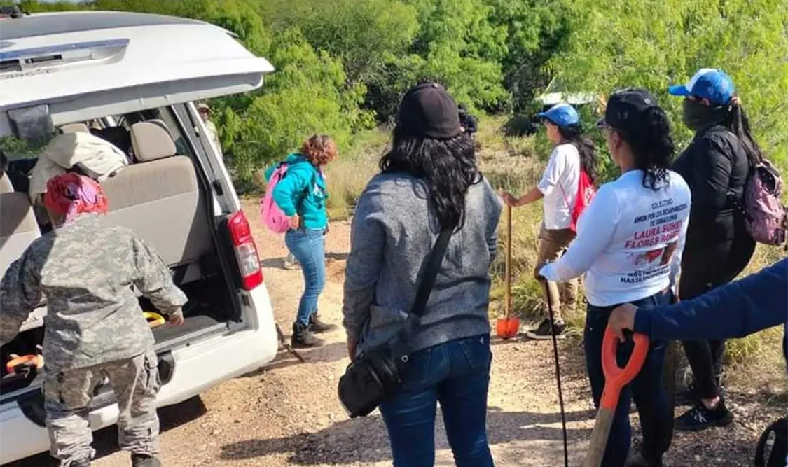 Madre buscadora encuentra el cuerpo de su hijo