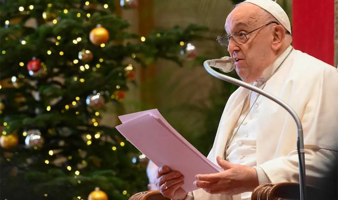 El papa condenó la “crueldad” del atentado. Cortesía