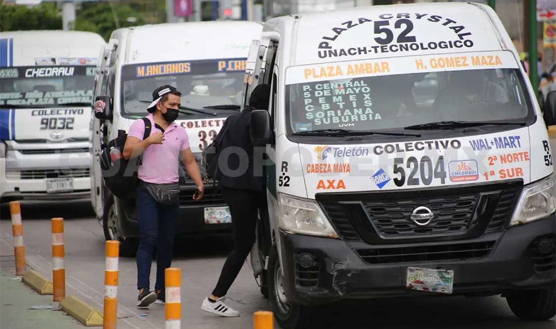 Hasta 170 mdp se pierden por el transporte irregular