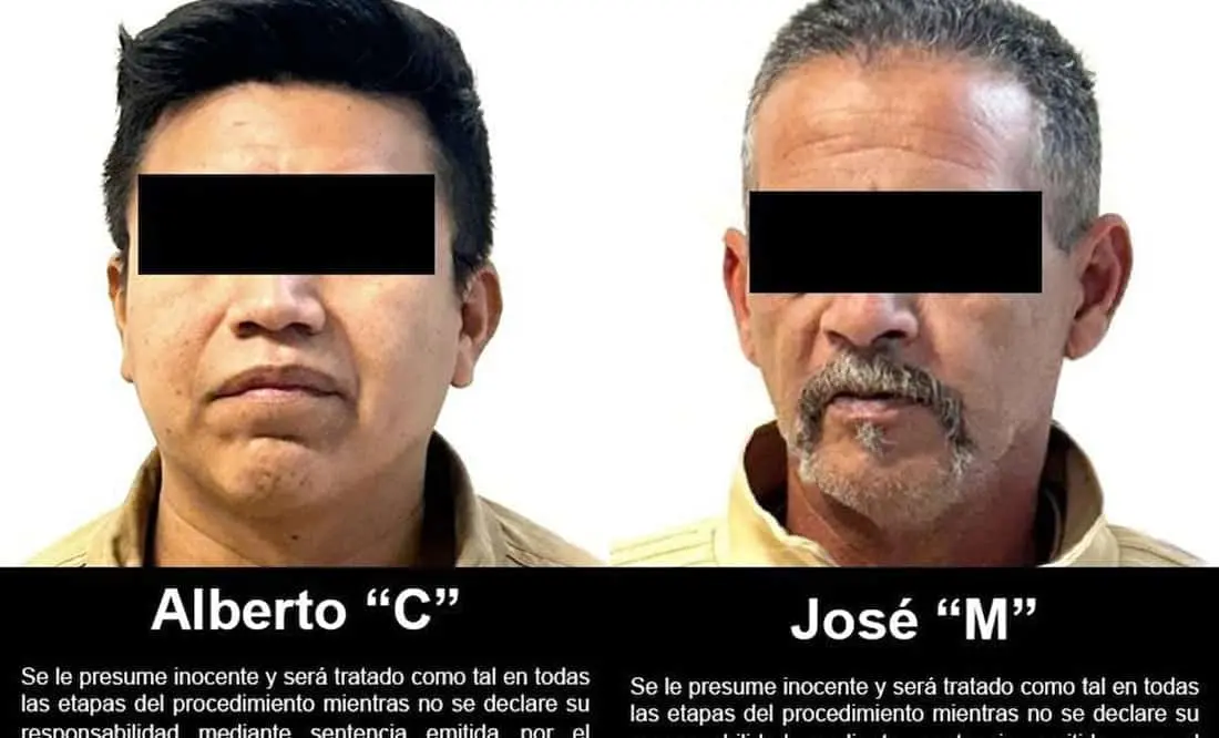 La entrega de los requeridos se realizó en el AICM a los agentes estadounidenses. Cortesía