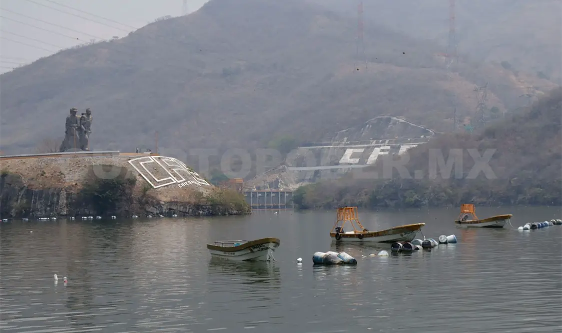 Presa de Malpaso, al 52.8 % de su capacidad