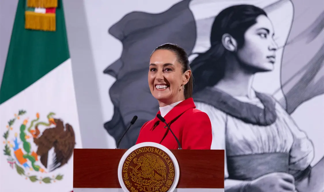 Presenta Sheinbaum programa de apoyo para connacionales