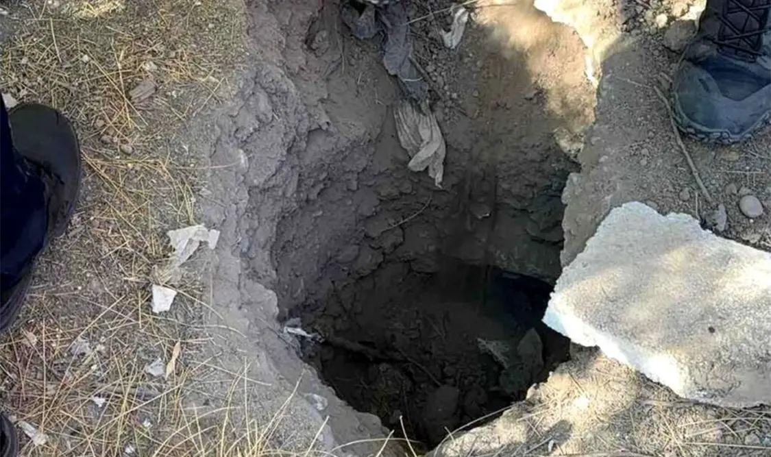 Localizan túnel en Sonora que conectaría con Arizona