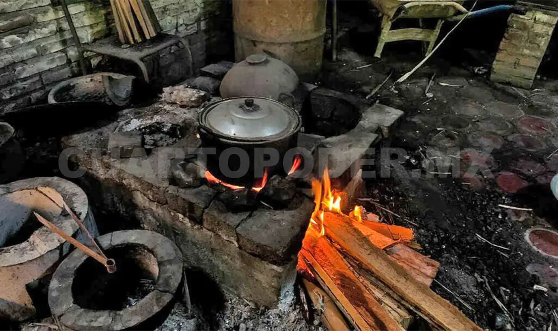 Casi la mitad de las viviendas de Chiapas utilizan leña