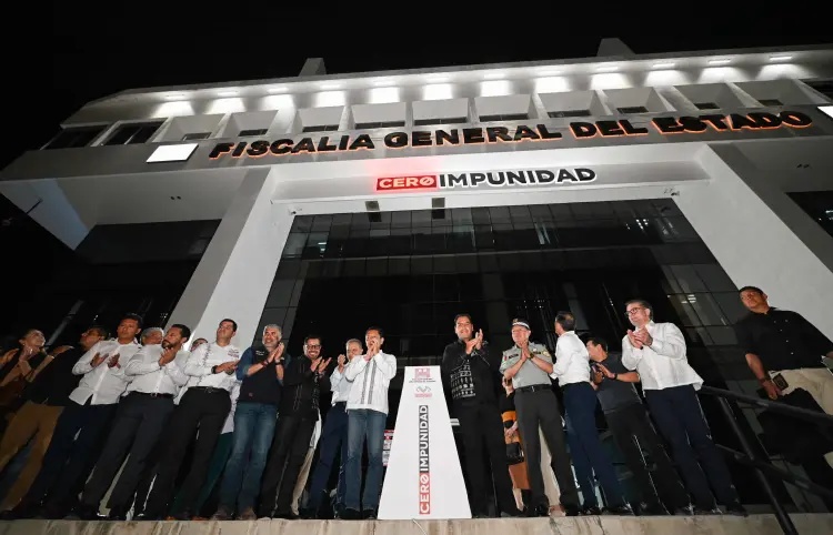 Desde la FGE, Eduardo Ramírez y Jorge Llaven encabezan la presentación del programa "Cero Impunidad"