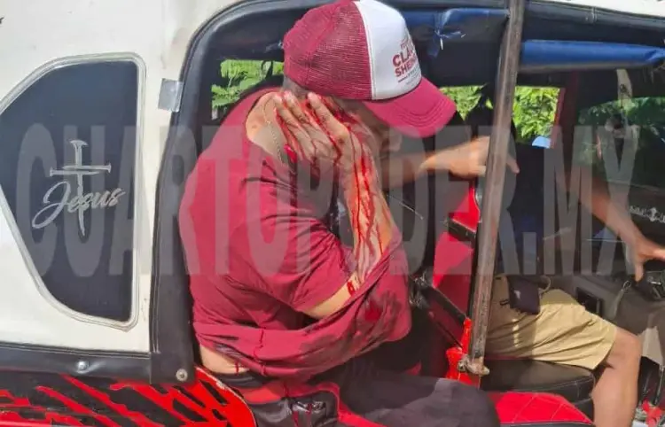 Agrede con un machete a autoridades ejidales