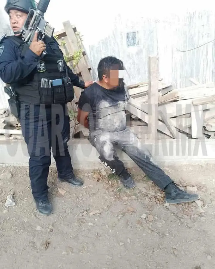 Detienen a cuatro tras balacera y persecución