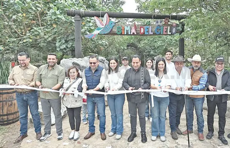 Inaugura ERA Centro Turístico "Sima del Cielo"