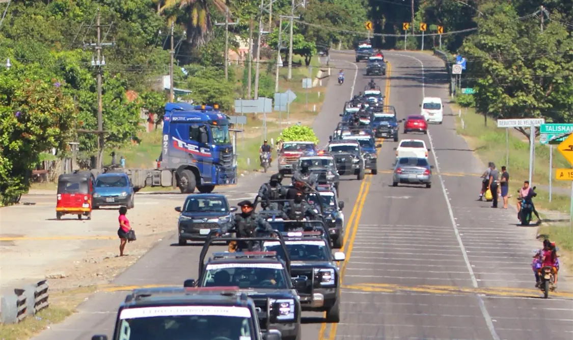 Con operativo “Cero Impunidad”, blindan Suchiate: SSP