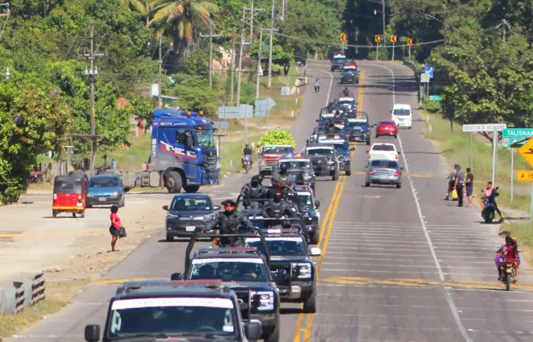 Con operativo "Cero Impunidad", blindan Suchiate: SSP