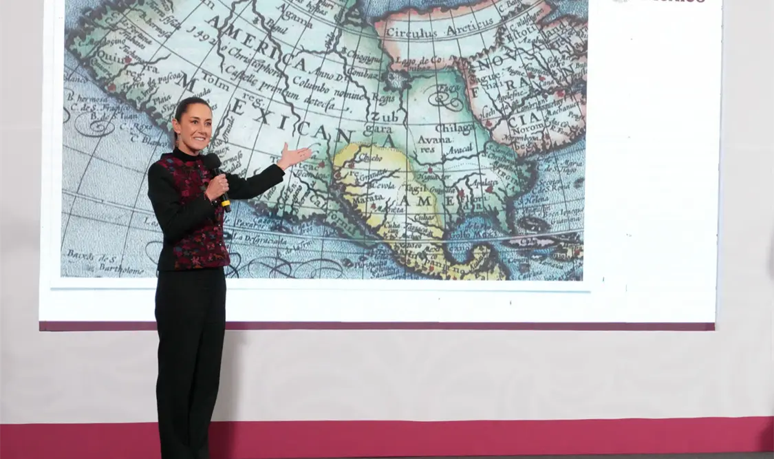 En México gobierna el pueblo, responde Claudia a Trump