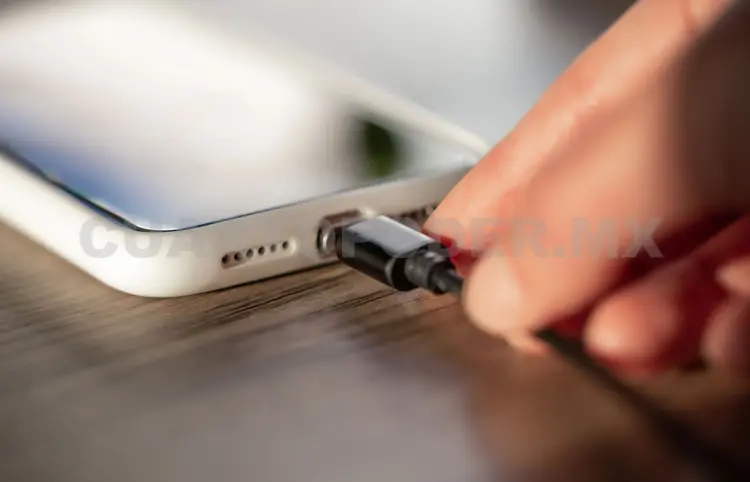 Cuidado con el cargador de tu celular