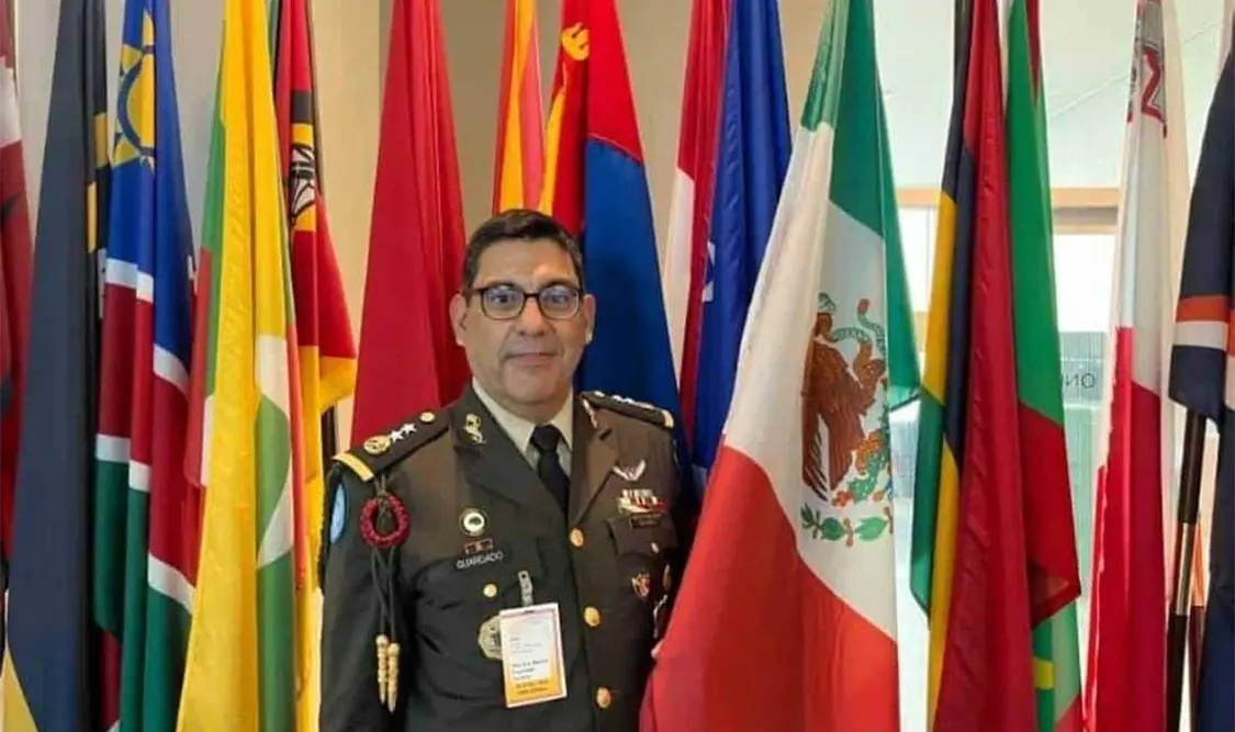 General Guardado listo para representar a México