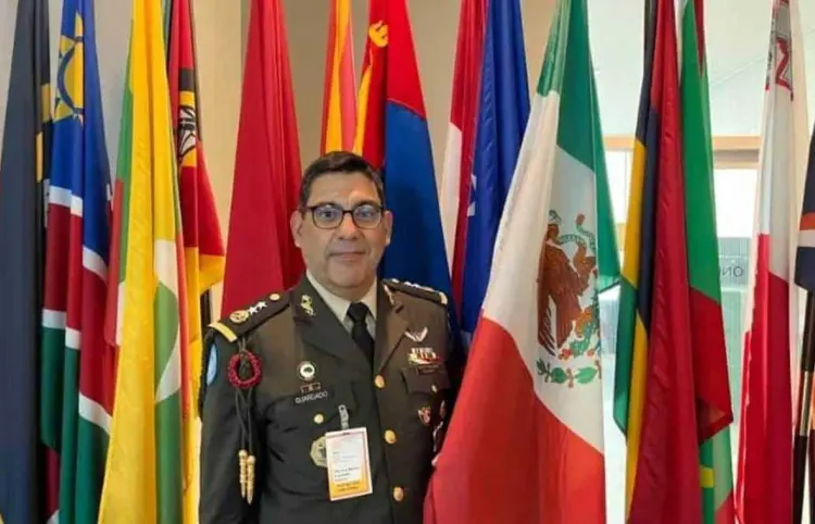 General Guardado listo para representar a México