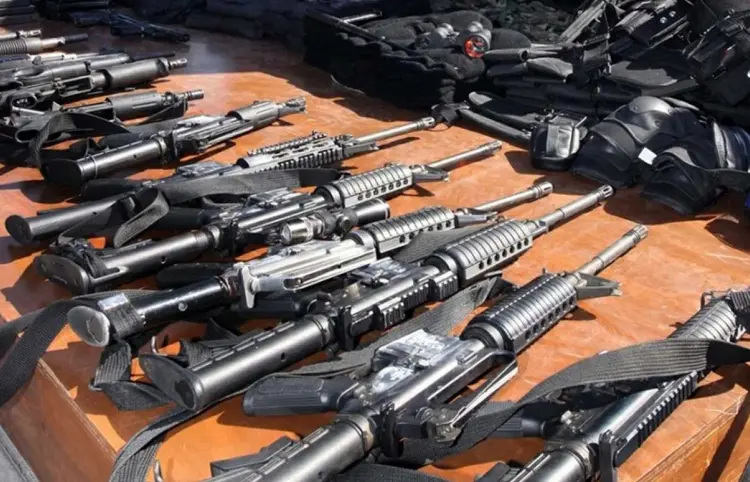 Texas, Arizona y California proveen mayoría de armas
