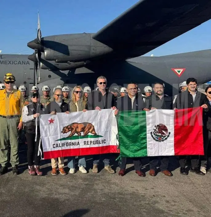 Gobernador de California agradece a Sheinbum por apoyo