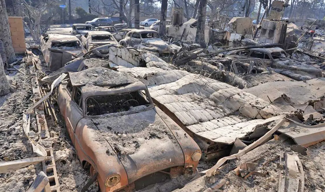 Los incendios han quemado más de 14 mil hectáreas y obligado a evacuar a más de 153 mil personas. Cortesía