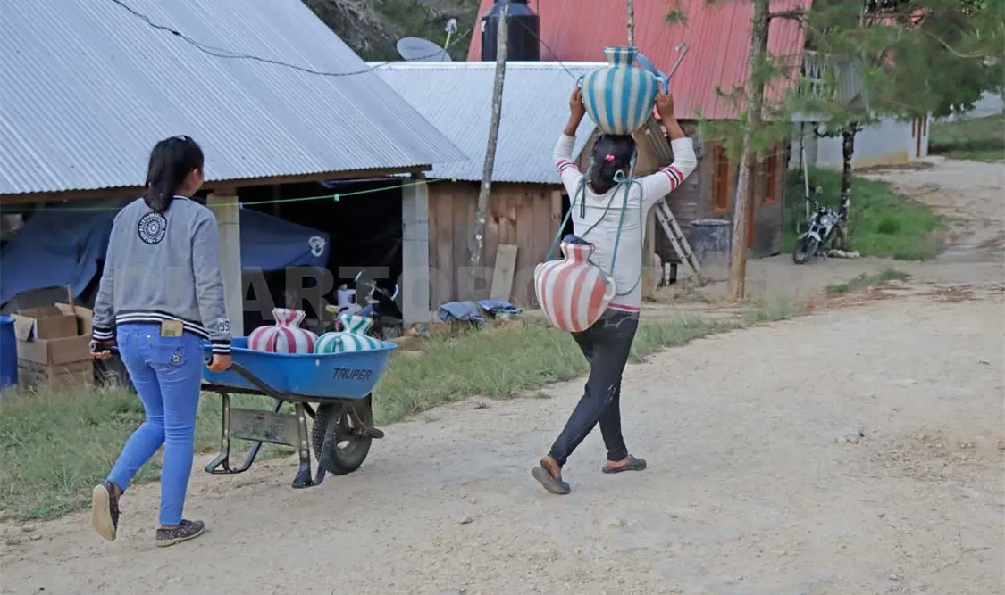 Quieren que las personas tengan derechos humanos al agua. Diego Pérez / CP