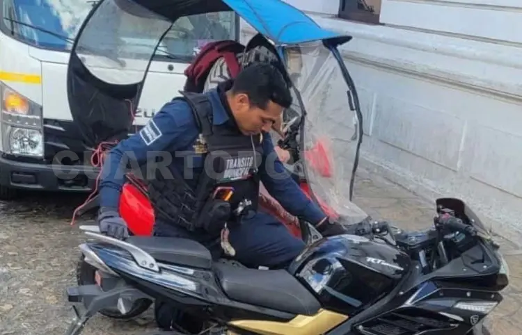 Meten en cintura a motocicletas en San Cristóbal