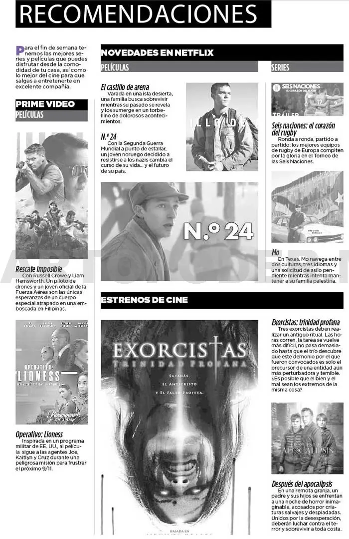Recomendaciones