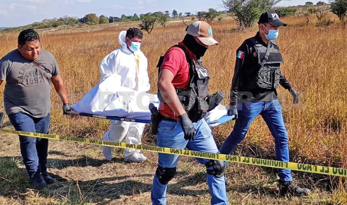 El macabro hallazgo ocurrió al sur de la ciudad de Comitán, en un fraccionamiento rural. Juan Orel / CP