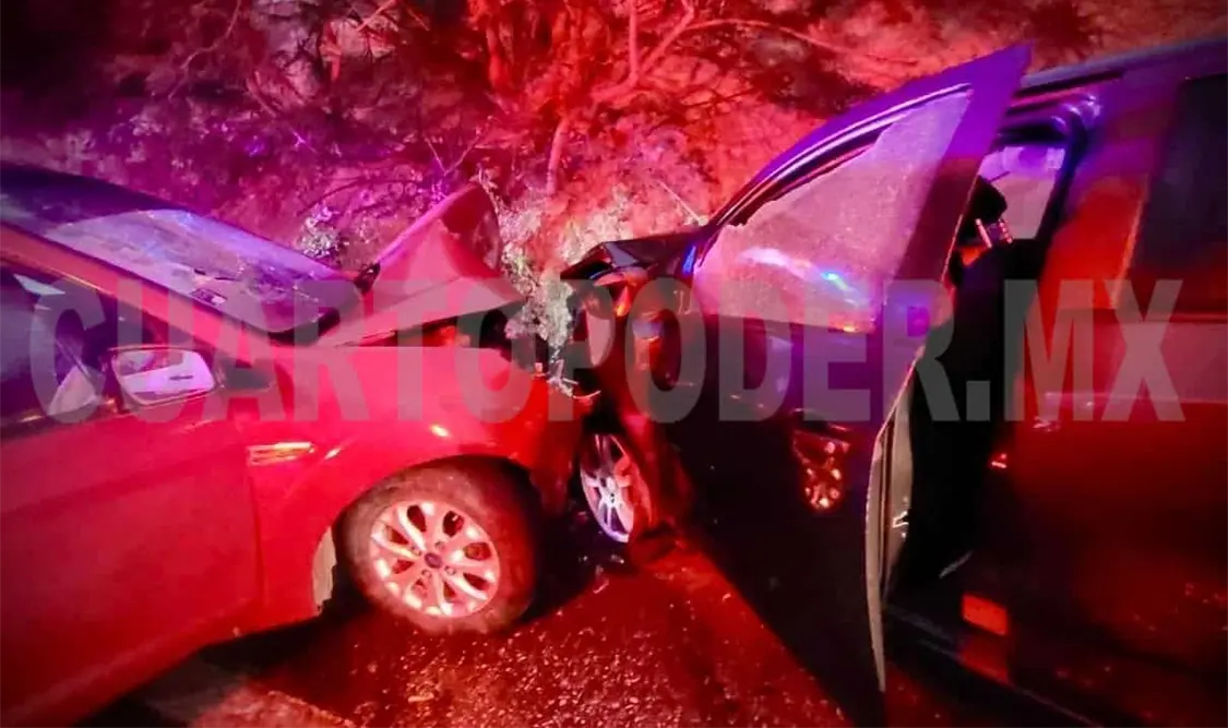 Colisión frontal salda con seis lesionados